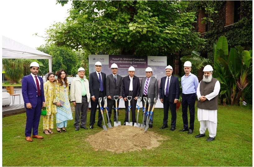 LUMS hosted the groundbreaking ceremony of its first green building, ‘Yusuf H. Shirazi Complex’, named after the former Chairman of Atlas Group and one of the founding members of LUMS.