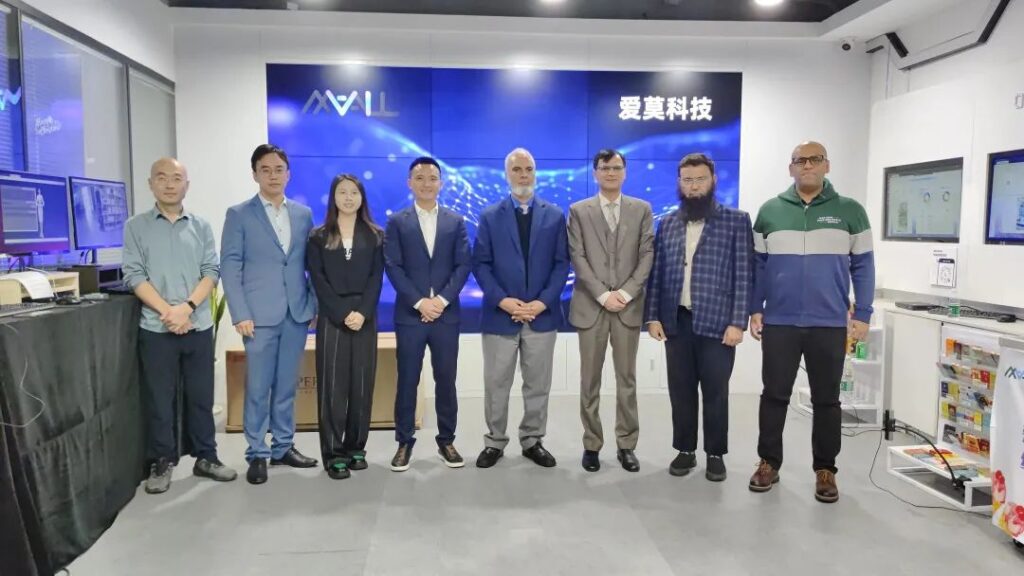 Pak delegation visits AiMall Tech, Shenzhen, China