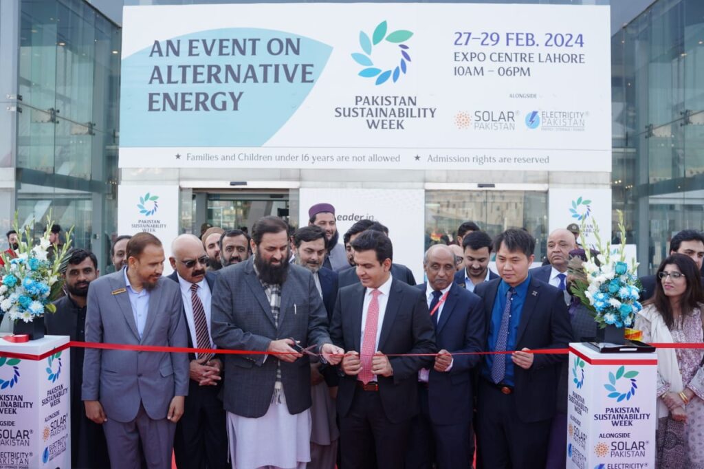 Chief Guest Honorable Muhammad Baligh Ur Rehman – Governor Punjab Inaugurated Pakistan Sustainability Week Mega Event at Expo Centre Lahore