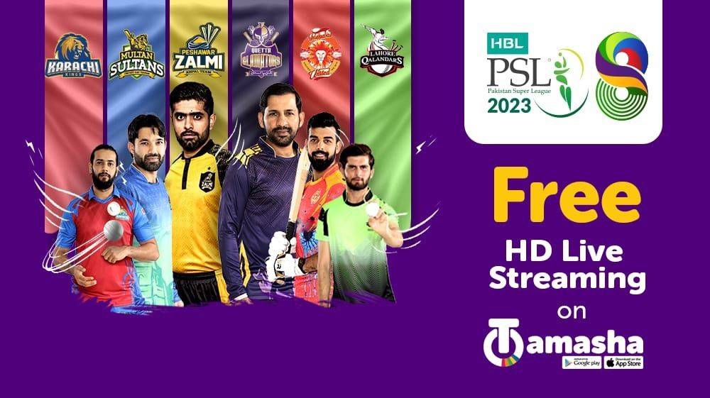 Tamasha to live stream PSL 9