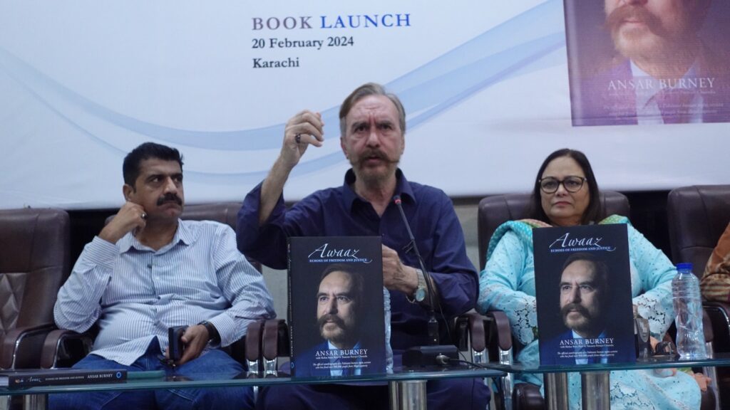 Ansar Burney Launches Autobiography "Awaaz”