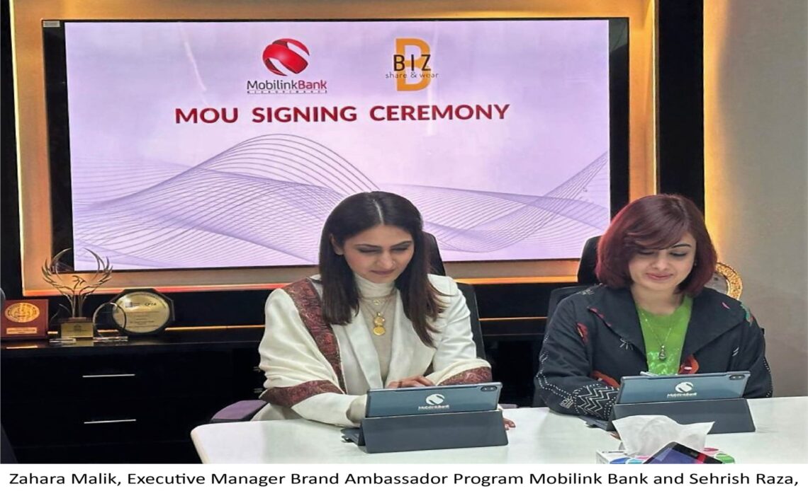 Mobilink Bank and BizB partner to drive financial inclusion, empowering ...