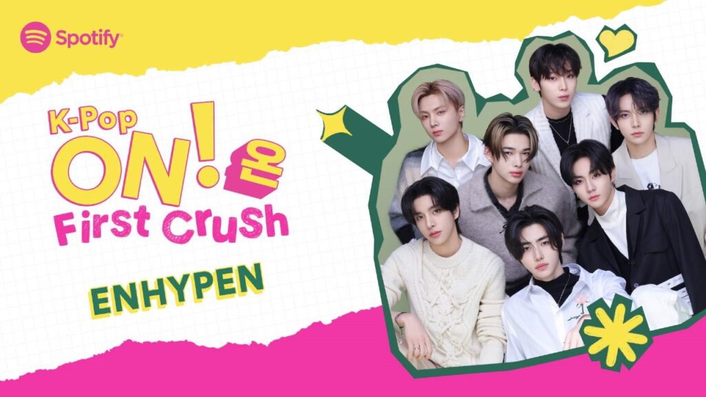 The campaign features ENHYPEN dropping the Spotify K-Pop ON! Single in an ode to BTS, delivering their rendition of “I NEED U” - with a twist.