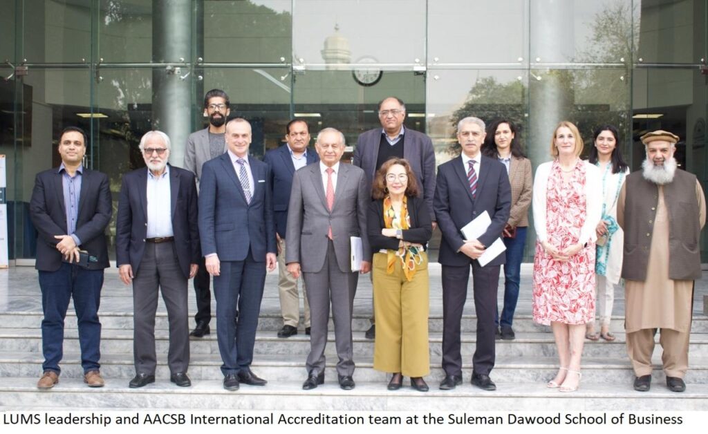 Suleman Dawood School of Business Reaccredited by AACSB International