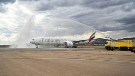 Emirates, the world’s largest international airline, marked a significant milestone with its inaugural flight landing in Antananarivo, Madagascar