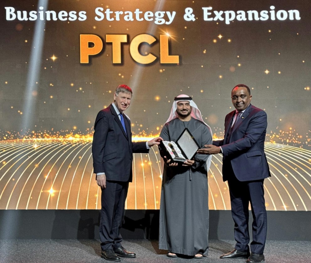 PTCL Group, Pakistan’s largest ICT services provider, has been honored with the ‘Best Business Strategy and Expansion’ award at the Leadership & Excellence Awards in Digital Development (LEAD) by the SAMENA Telecommunications Council