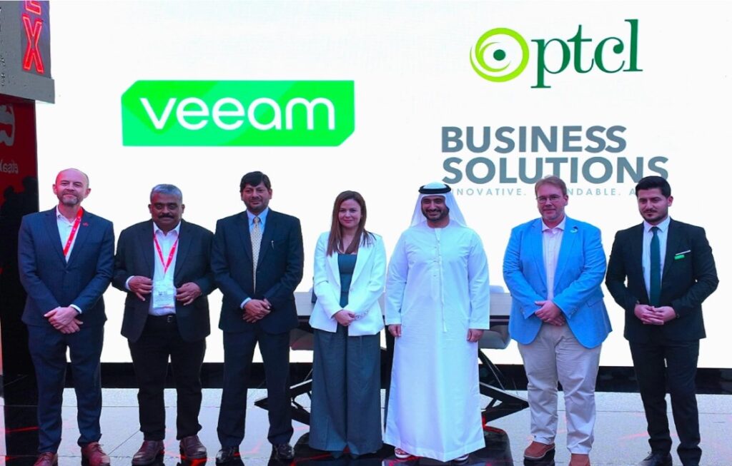 Pakistan’s leading telecommunication and integrated ICT services provider, PTCL entered into a strategic reseller partnership with Veeam® Software, the #1 leader by market share in Data Resilience, during GITEX Dubai 2024