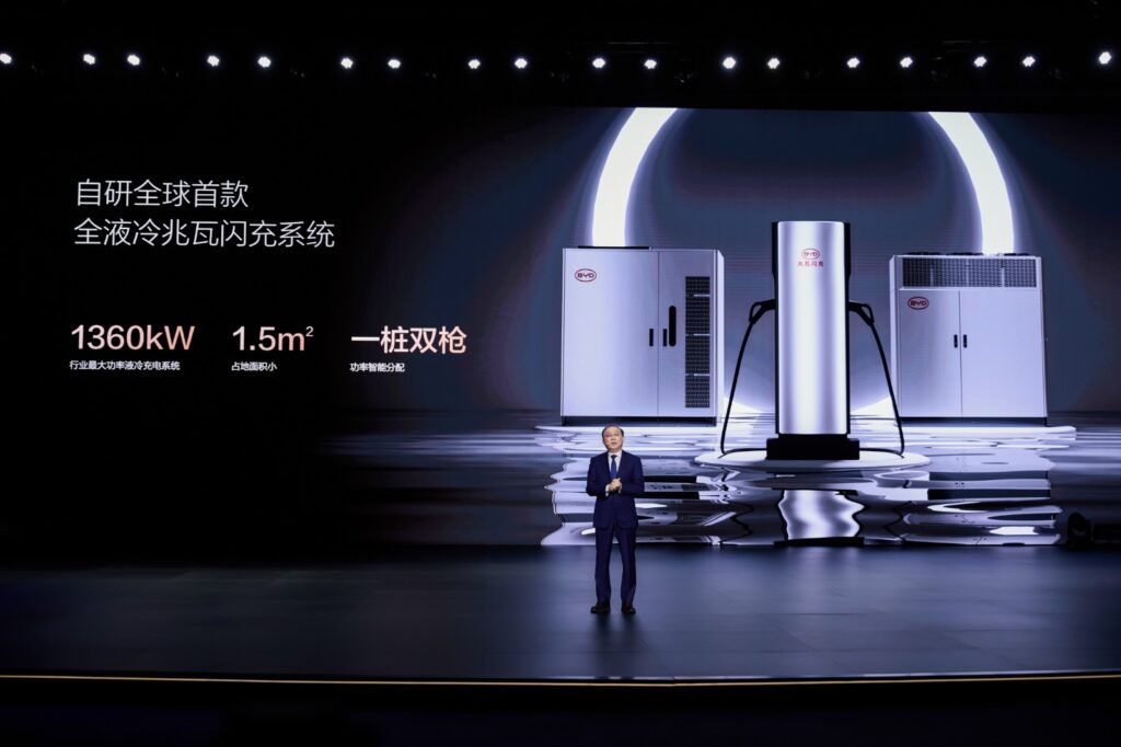 BYD Super e-Platform opens era of ‘fuel and electricity at the same speed’ with Megawatt flash charging