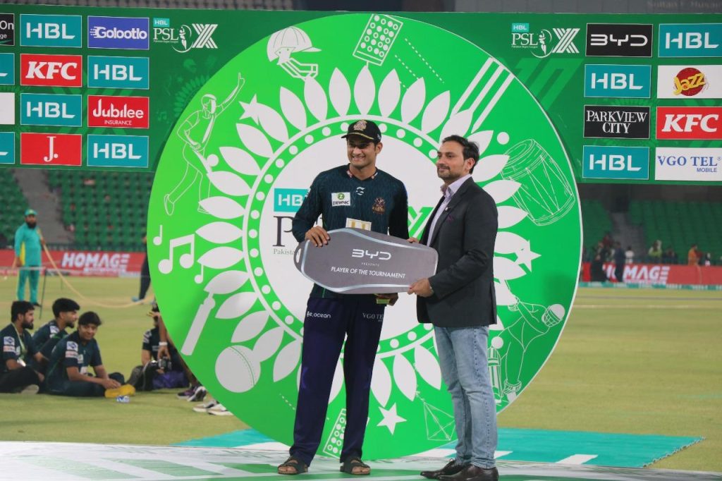 BYD ‘Seals’ Victory with HBL PSL X’s Player of the Tournament