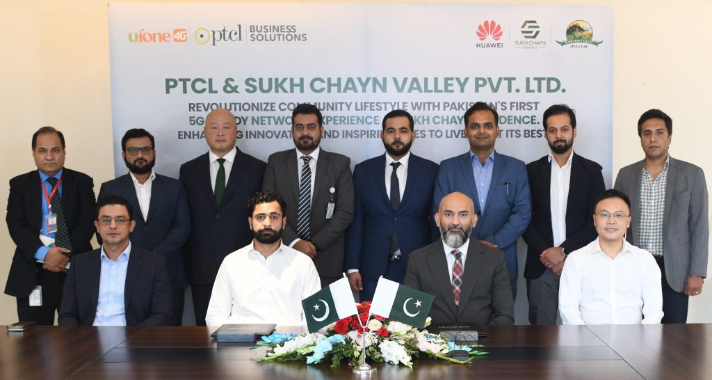 PTCL and Huawei enable Sukh Chayn residence with 5G-ready connectivity
