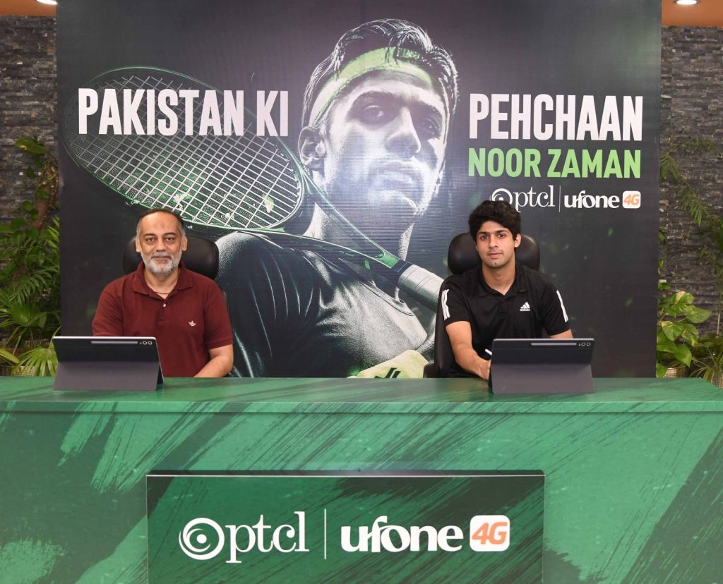Noor Zaman Embarks on Global Squash Journey with PTCL Group