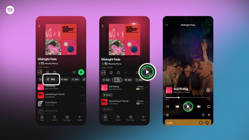 Spotify Introduces Seamless Transitions and Custom Mixes for Premium Users in Pakistan