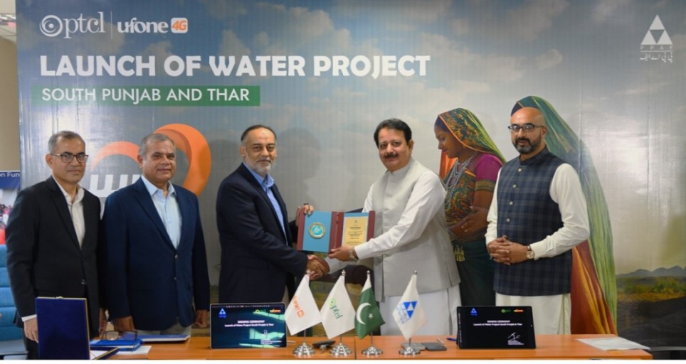 PTCL Group and PPAF Unite for Clean Water Initiative in Southern Punjab and Thar