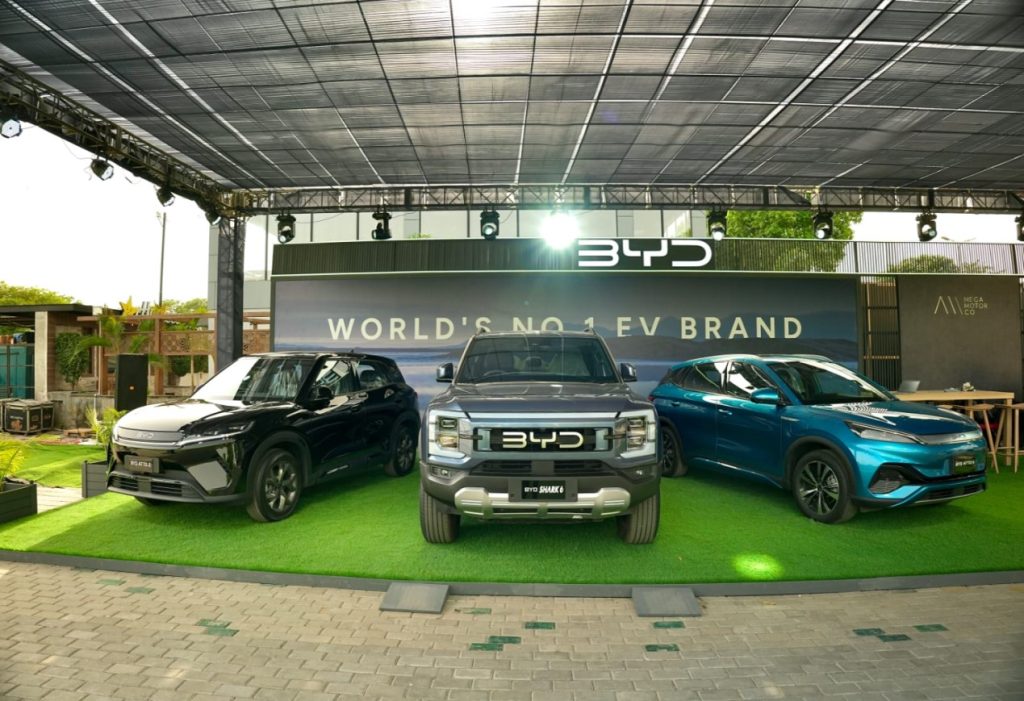 BYD Pakistan comes to Sialkot to showcase its NEV range
