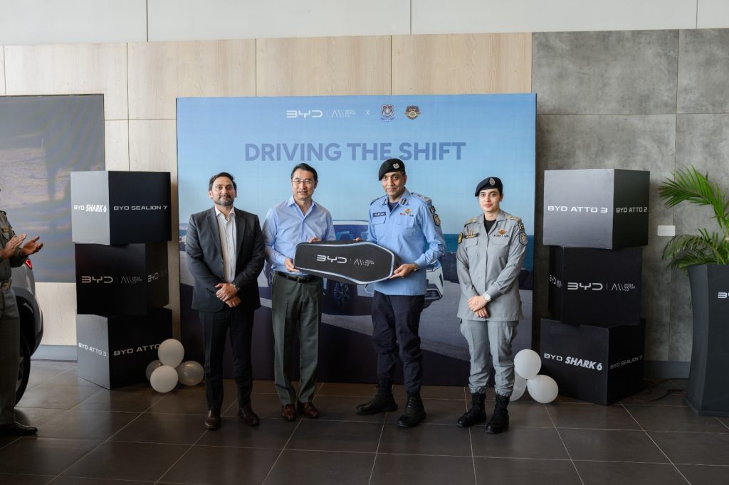 Islamabad Police Departments Mark Milestone in Electric Mobility Adoption with BYD EVs