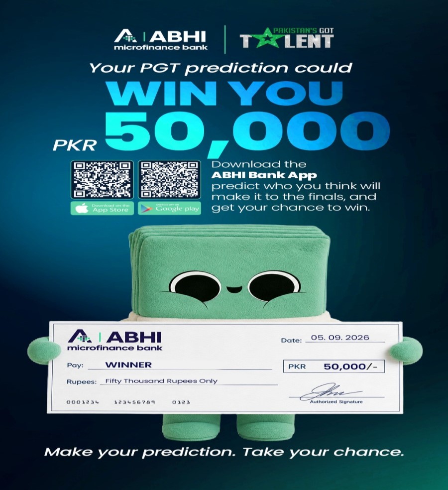 ABHI Microfinance Bank Introduces Exciting “Pakistan’s Got Talent” Prediction Activity with PKR 50,000 Prize